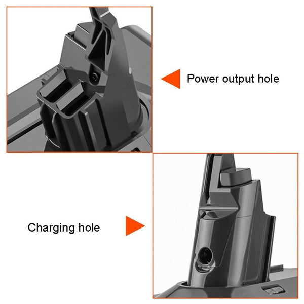 Replacement Battery for Dyson V8 Cordless Vacuum - 21.6v - 2200Mah
