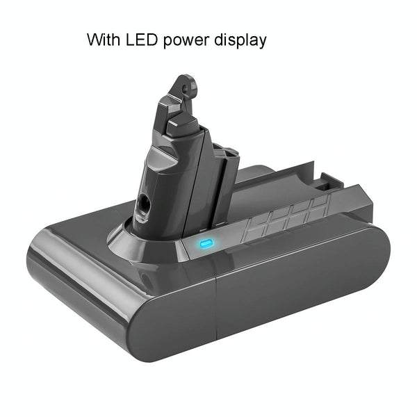 Extra Battery for Dyson V6 Handheld Vacuum - Replacement - 2.6Ah