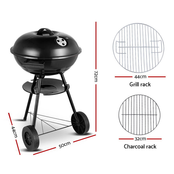 Outdoor Camping Patio Wood Barbeque Steel Oven