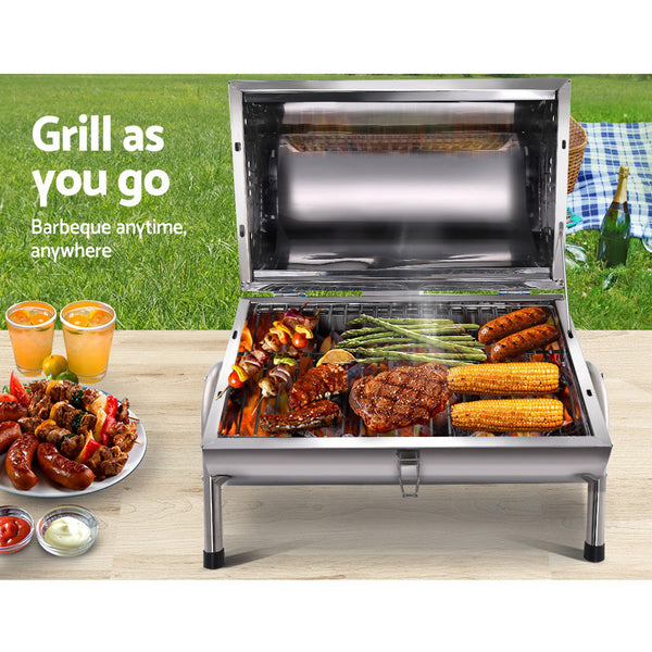 BBQ Blokes Portable Grill BBQ Foldable