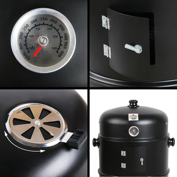 Charcoal Barbeque Smoker