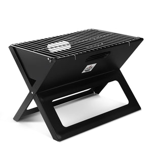 BBQ Blokes Notebook Portable Charcoal BBQ Grill