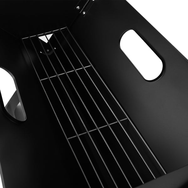 BBQ Blokes Notebook Portable Charcoal BBQ Grill