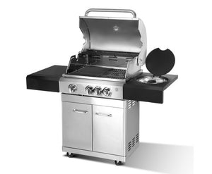 Stainless Steel 4 Burner Gas BBQ