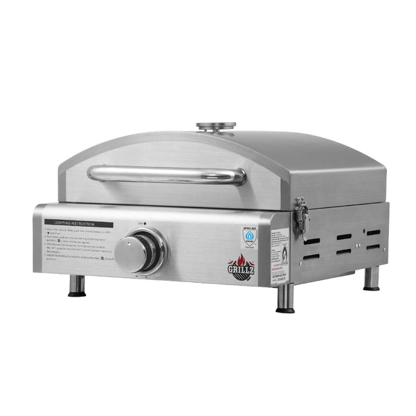 BBQ Blokes Portable Gas Oven Camping Cooking LPG Grill Pizza Stove Stainless Steel