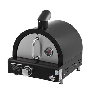 BBQ Blokes Portable Pizza Oven BBQ Camping LPG Gas Grill Cook Stove Stainless Stee