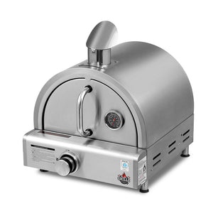 BBQ Blokes Portable Pizza Oven Camping Grill LPG Cooking Gas Stove Stainless Steel