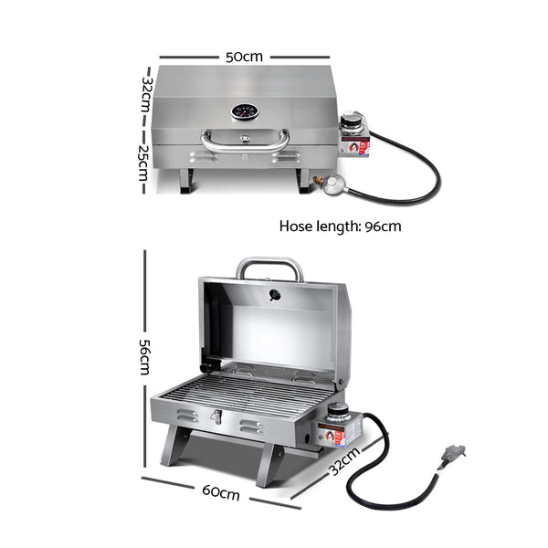 BBQ Blokes Portable Gas BBQ