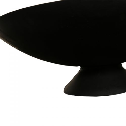 Black Cast Iron Fire Pit