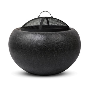BBQ Blokes Outdoor Portable Fire Pit Bowl Wood Burning Patio Oven Heater Fireplace