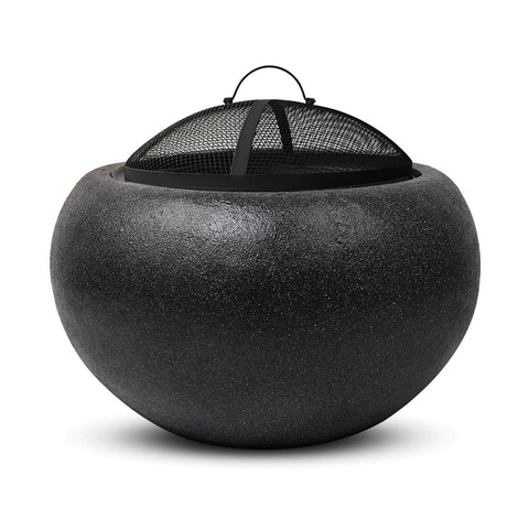 BBQ Blokes Outdoor Portable Fire Pit Bowl Wood Burning Patio Oven Heater Fireplace