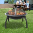 22 Inch Portable Foldable Outdoor Fire Pit Fireplace