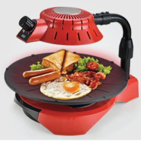 3D Infrared BBQ Barbecue Smokeless Grill Roaster Electric
